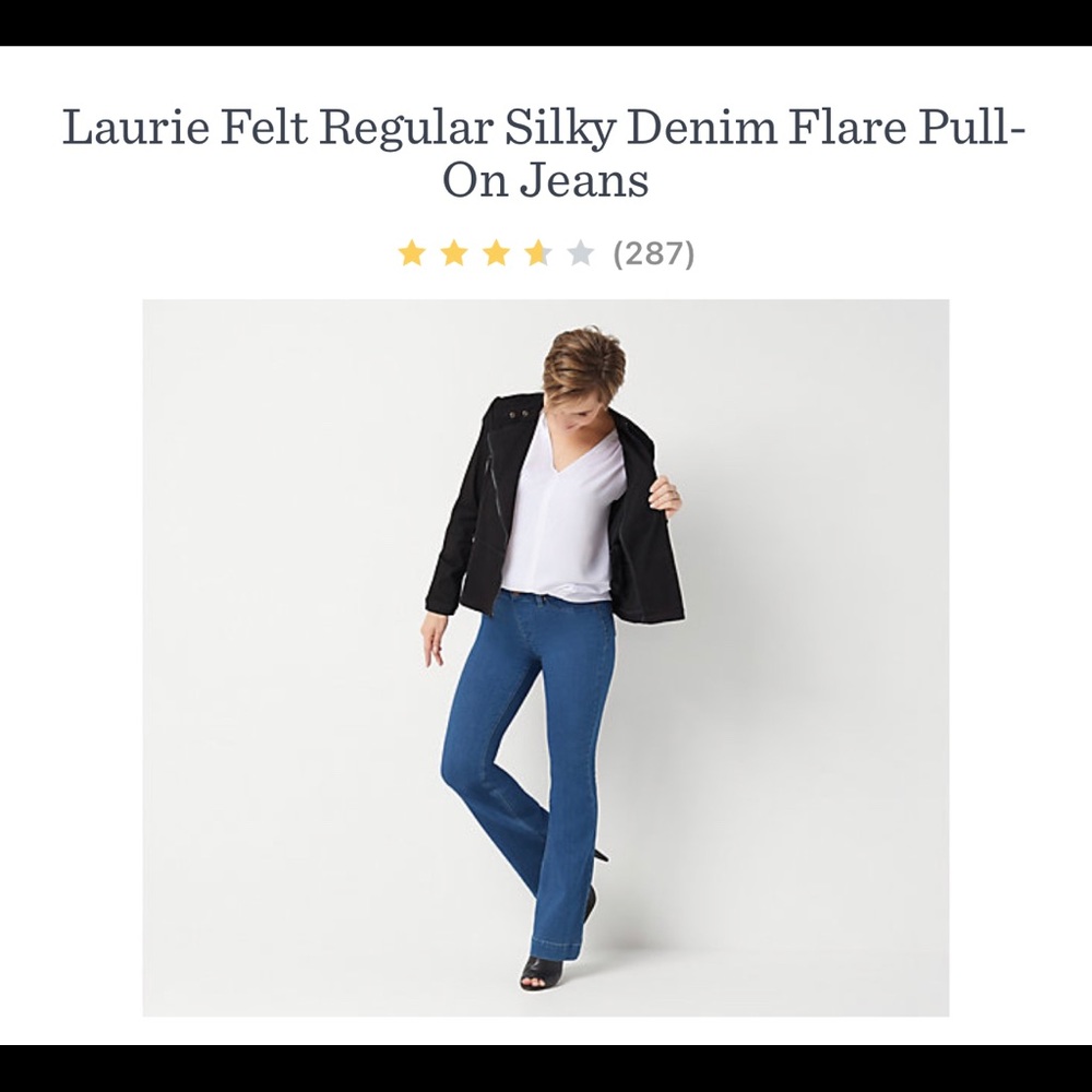 NEW LAURIE FELT JEANS - Picture 4 of 9